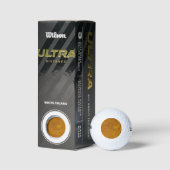 Goud effect golfballen (Verpakking)