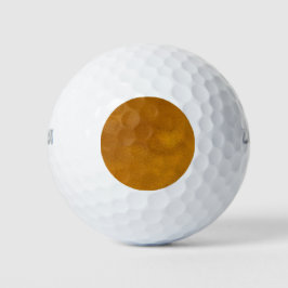 Goud effect golfballen