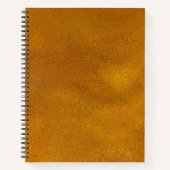 Goud effect notitieboek (Voorkant)