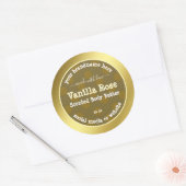 Goud Effect Product Verpakking Etiketten Professio (Envelop)