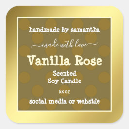 Goud Effect Product Verpakking Etiketten Professio