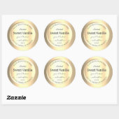 Goud Effect Product Verpakking Etiketten Professio (Vel)