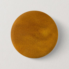 Goud effect ronde button 5,7 cm