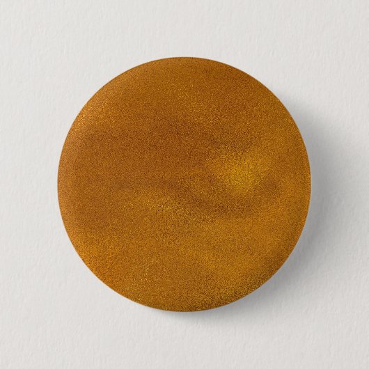 Goud effect ronde button 5,7 cm (Voorkant)
