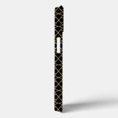 Goud-effect, Zwart Islamitisch Patroon iPad Mini C Case-Mate iPhone Case (Achterkant / Rechts)