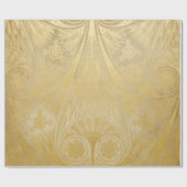 Goud Egyptisch cadeaupapier met wieltjes voor scro (Vlak)