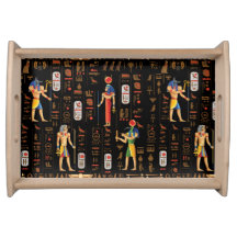 Goud-Egyptische hiërogliefen en godslastering op z
