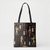 Goud-Egyptische hiërogliefen en godslastering op z Tote Bag (Voorkant)