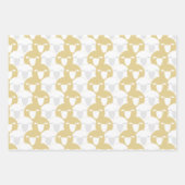 Goud Eid Adha Mubarak Kaaba Schapen Patroon Inpakpapier Vel (Voorkant 3)