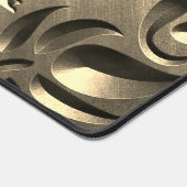 Goud elegant gegraveerd metaal ziet er abstract ui bureaumat (Hoek)