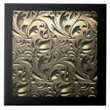 Goud elegant gegraveerd metaal ziet er abstract ui