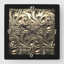 Goud elegant gegraveerd metaal ziet er abstract ui