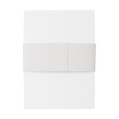 Goud elegant klassiek kalligrafie oud huwelijk uitnodigingen wikkel (Achterkant Voorbeeld)