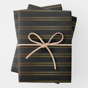 Goud Elegant  Romantisch Inpakpapier Vel