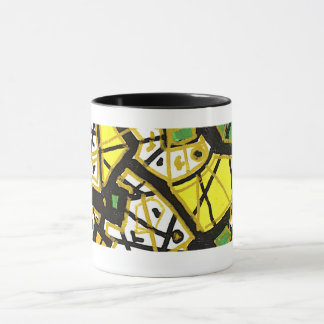 GOUD – Elegante Abstracte Mok