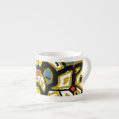 GOUD – Elegante espressiekop Espresso Kop (Voorkant rechts)