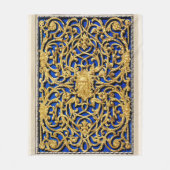 Goud en blauw deken (Voorkant)