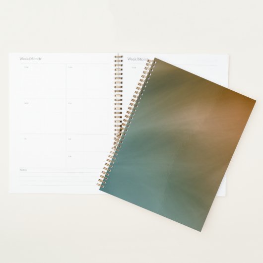 Goud en blauw planner (Display)