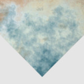 Goud en Blauwgroen bad Tissuepapier (Detail)