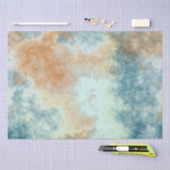 Goud en Blauwgroen bad Tissuepapier (Craft)