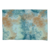 Goud en Blauwgroen Kussensloop (Voorkant)