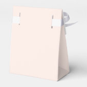 goud en blush Always And Forever Script bruiloft Bedankdoosjes (Achterkant)