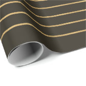Goud en bruin omslagpapier cadeaupapier (Rol Hoek)