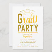 Goud en bruine gradustrie kaart (Voorkant)