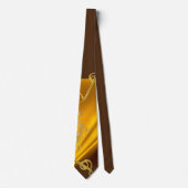 Goud en bruine Stropdas (Voorkant)