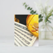 Goud en contant geld briefkaart (Staand voorkant)