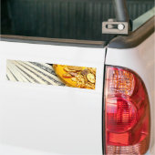 Goud en contant geld bumpersticker (Op Truck)