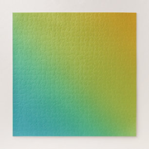Goud en Emerald Gradient Puzzle Legpuzzel