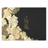 Goud en geel 50e verjaardag tafelkleed (Voorkant (Horizontaal))