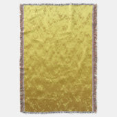 Goud en geel folie, samengevat design deken (Voorkant Verticaal)