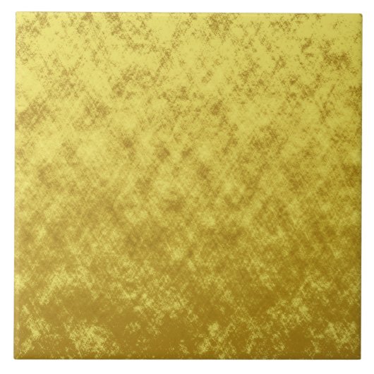 Goud en geel folie, samengevat design tegeltje (Voorkant)