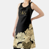 Goud en geel schort ter gelegenheid van de 50e ver (Insitu)