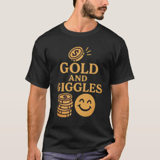 Goud en Giggles T-shirt
