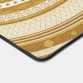 Goud en Glitter Mandala Bureaumat (Hoek)