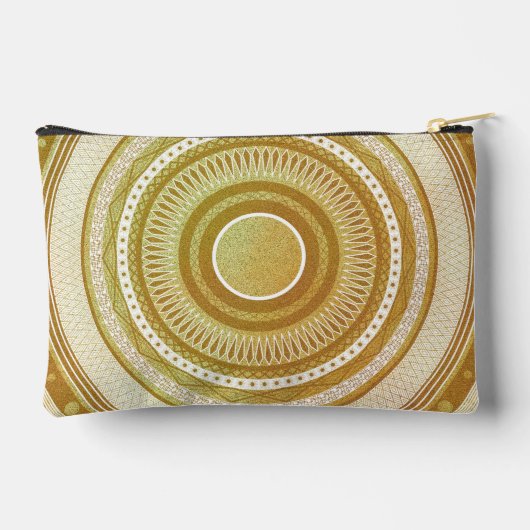 Goud en Glitter Mandala Etui (Achterkant)