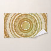 Goud en Glitter Mandala Handdoek (Handdoek)