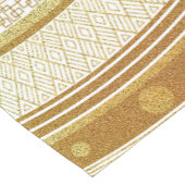 Goud en Glitter Mandala Korte Tafelloper (Hoek)