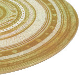 Goud en Glitter Mandala Snijplank (Hoek)