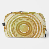 Goud en Glitter Mandala Toilettasje (Voorkant)