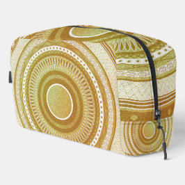 Goud en Glitter Mandala Toilettasje