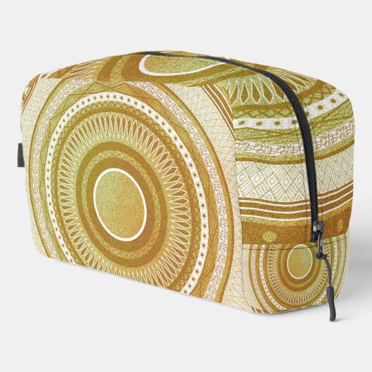 Goud en Glitter Mandala Toilettasje (Rechterhoek)