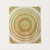 Goud en Glitter Mandala Wandkleed (Voorkant)