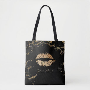 Goud en gouden bollen maken tote bag