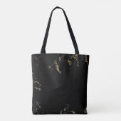 Goud en gouden bollen maken tote bag (Achterkant)