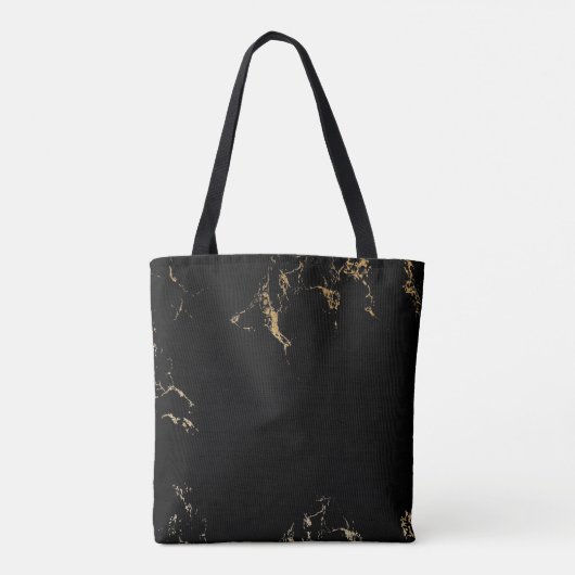 Goud en gouden bollen maken tote bag (Achterkant)