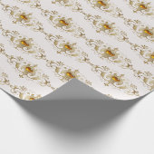 Goud en goudjuwelen cadeaupapier (Hoek)